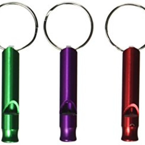 TruePower 40-0455 Aluminum Emergency Whistle/Survival Whistle with...