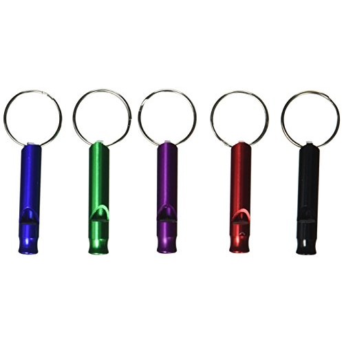 TruePower 40-0455 Aluminum Emergency Whistle/Survival Whistle with...