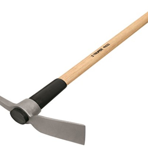 Truper 31609 2-1/2-Pound Pick Mattock, Wood Handle, 36-Inch