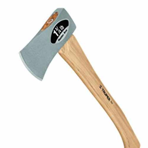 Truper 32717 1-3/4-Pound Hunter Axe, Hickory Handle, 18-Inch