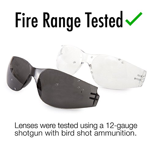 Safety Glasses 12x Clear Z87 Protective Eyewear