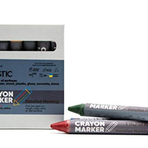 Trustic Crayon Wax Marker for Ambient Surface Detailed Marking on ...