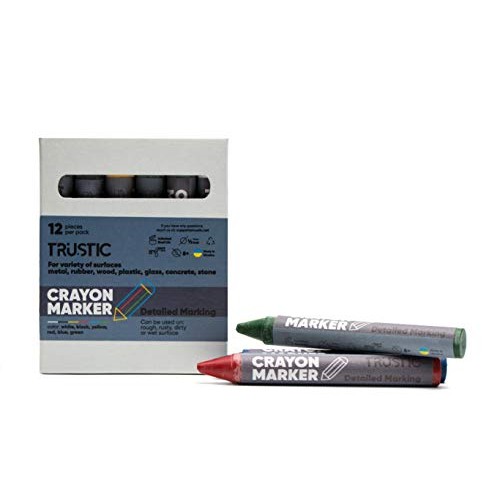 Trustic Crayon Wax Marker for Ambient Surface Detailed Marking on ...