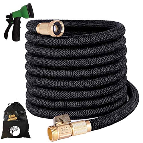 Triple Hose Garden Hose, Durable Expandable Hose Triple Layer Late...