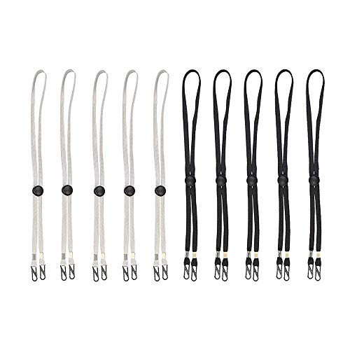 TRYAH 20 Pieces Adjustable Hat Chin Cord Unisex Removable Sun Hat ...