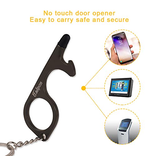 TSKECN No Touch Door Opener Tool,4 Pack Multifunctional No Touch K...