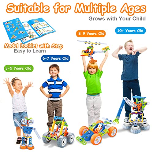 167PCS Building Blocks STEM Toys for 5 6 7 8+ Year Old Boys Birthd...