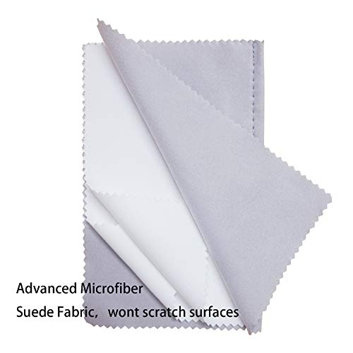 Polishing Cleaning Cloth for Silver, Gold, Platinum Jewelry, Watch...