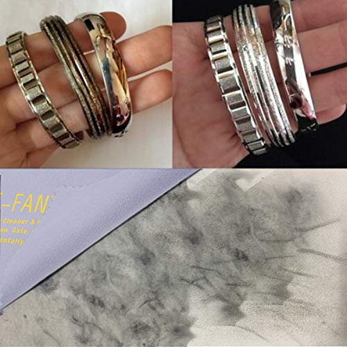 Polishing Cleaning Cloth for Silver, Gold, Platinum Jewelry, Watch...