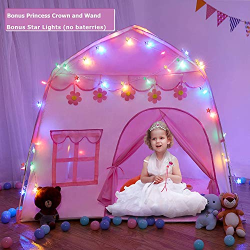 TTLOJ Kids Play Tent for Girls Boys Princess Playhouse Castle Play...