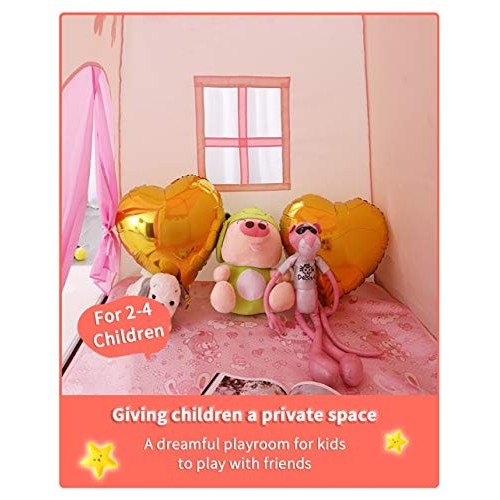 TTLOJ Kids Play Tent for Girls Boys Princess Playhouse Castle Play...