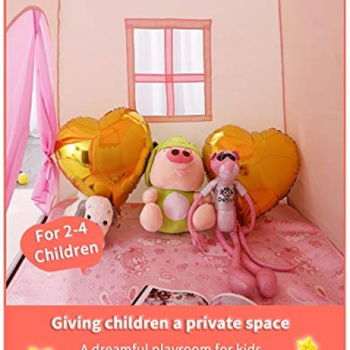 TTLOJ Kids Play Tent for Girls Boys Princess Playhouse Castle Play...