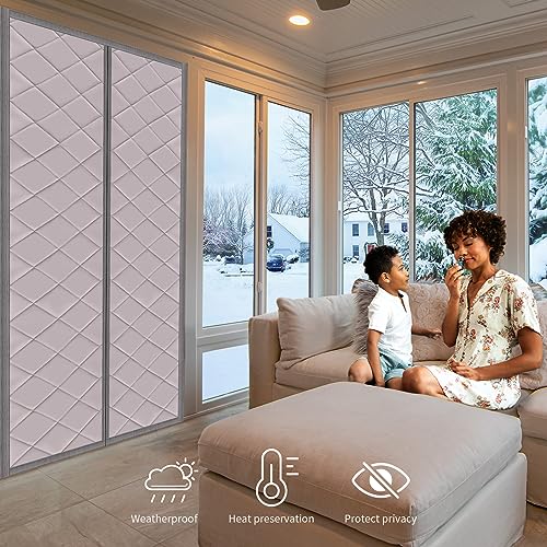 TTZ Magnetic Thermal Insulated Door Curtain,Upgraded Oxford Cloth&...