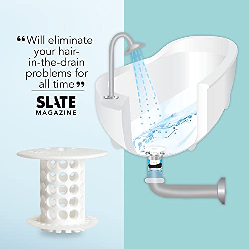TubShroom The Revolutionary Tub Drain Protector Hair Catcher/Strai...