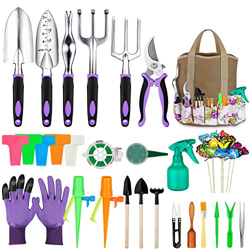 Tudoccy Garden Tools Set 83 Piece, Succulent Tools Set Included, H...