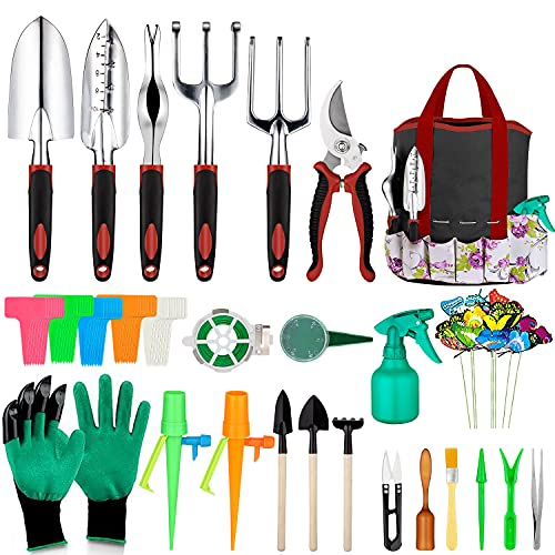 Tudoccy Garden Tools Set 83 Piece Succulent Tools Set Included, He...