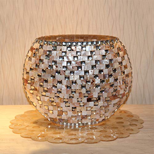 Tueascallk 300 Pcs of Natural Mother of Pearl Mosaic Tiles, for Ho...