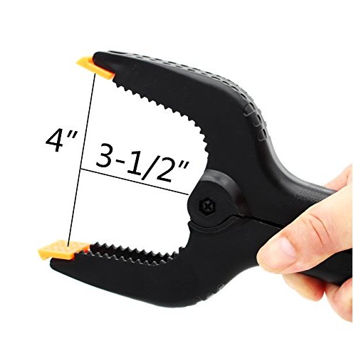 Tueascallk 9 Heavy Duty Nylon Spring Clamps, Woodworking Clamp, f...