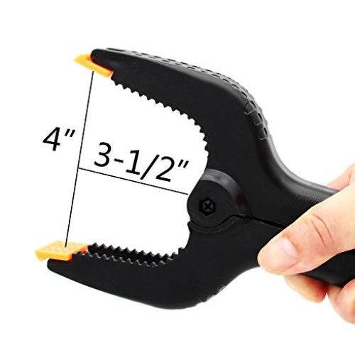 Tueascallk 9 Heavy Duty Nylon Spring Clamps, Woodworking Clamp, f...