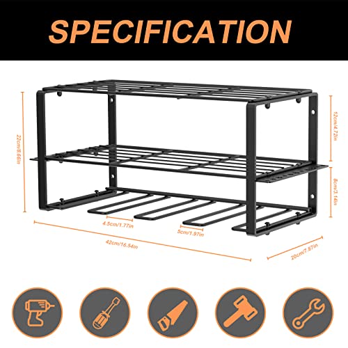 2 Pack Power Tool Organizer,Garage Organization and Storage,Drill ...