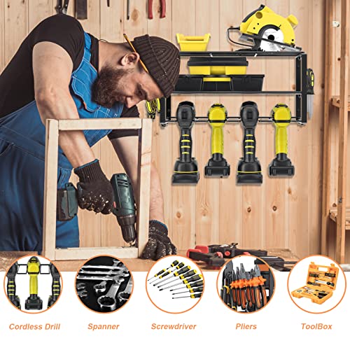 2 Pack Power Tool Organizer,Garage Organization and Storage,Drill ...
