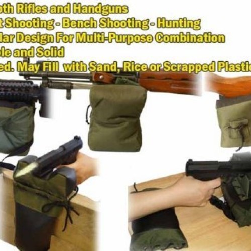 TufForce Window Shooting Rest Bag Set Combined/Blind Bag Use on Tr...