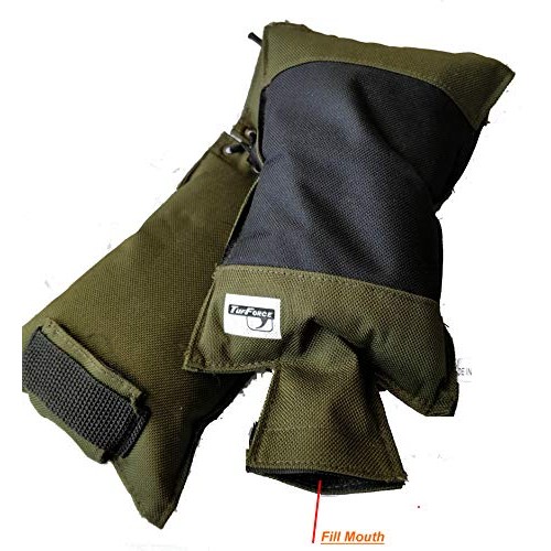 TufForce Window Shooting Rest Bag Set Combined/Blind Bag Use on Tr...