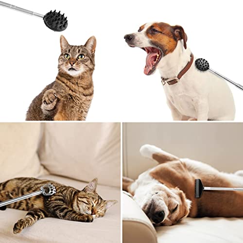 TUKUOS Telescoping Back Scratcher with 3Pcs Detachable Scratching ...