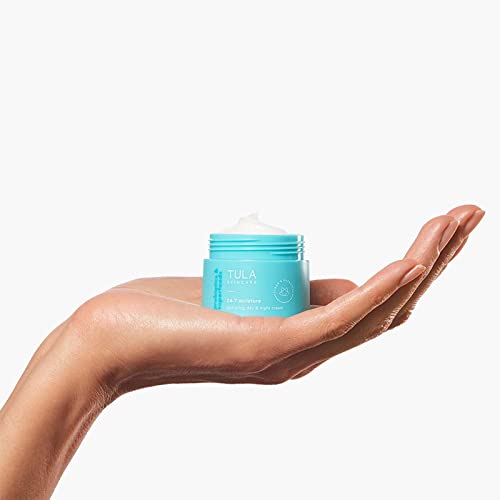 TULA Skin Care 24-7 Moisture Hydrating Day and Night Cream Travel...