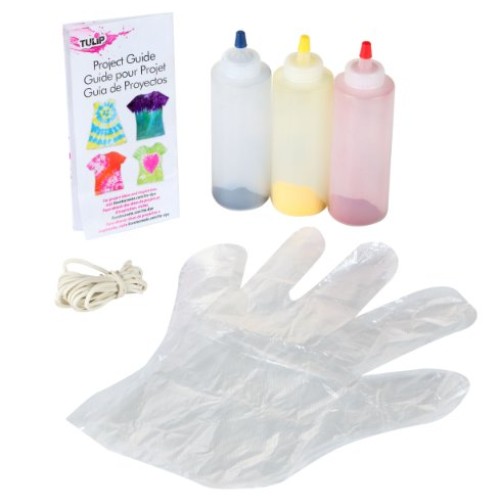 Tulip One Step 3-Color Tie Dye Kits, Psychedelic