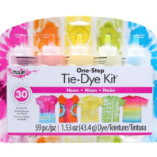 Tulip One-Step 5 Color Tie-Dye Kits Neon
