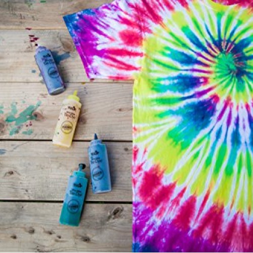 Tulip One-Step 5 Color Tie-Dye Kits Rainbow,1.62oz
