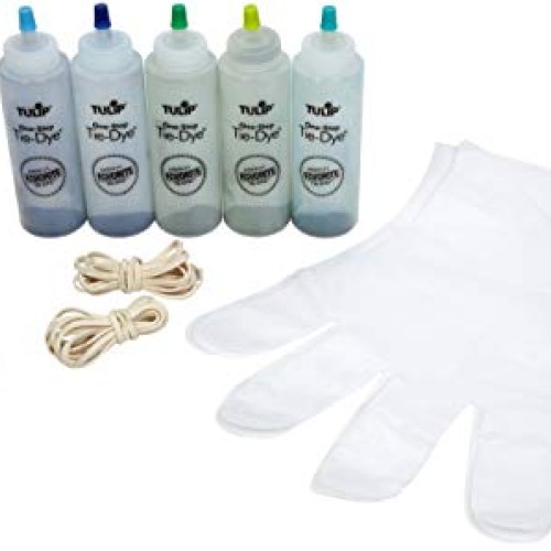 Tulip One-Step Tie Dye Backpack Kit Beachy Blues, 31pc, Party and ...