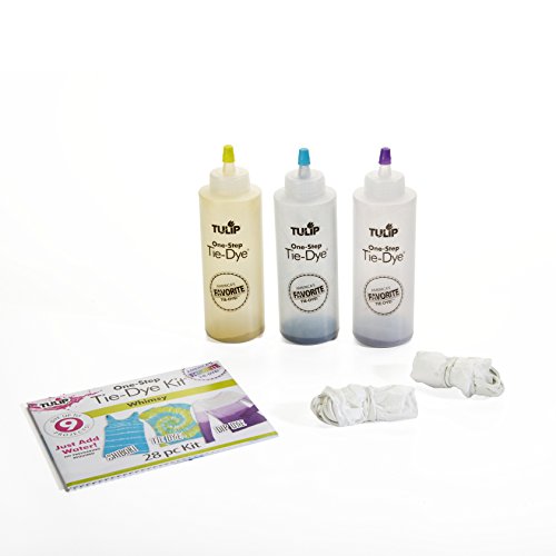 Tulip One-Step Tie-Dye Kit 3 Color Kit, Whimsy, DIY Tie Dye