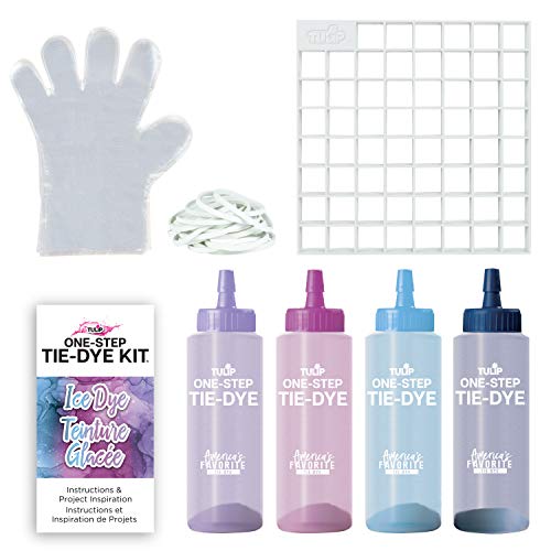 Tulip One-Step Tie-Dye Kit 4 Color Ice Tie Dye, Multicolor