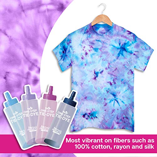 Tulip One-Step Tie-Dye Kit 4 Color Ice Tie Dye, Multicolor