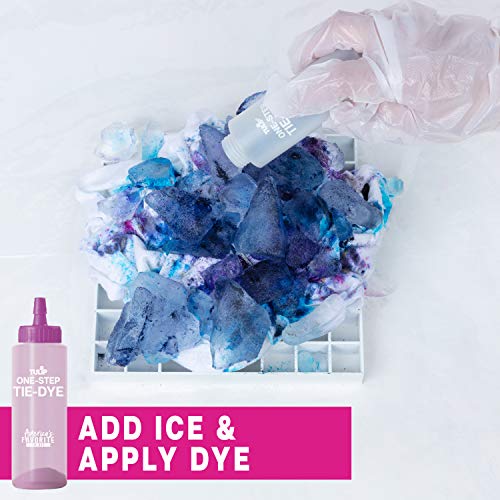 Tulip One-Step Tie-Dye Kit 4 Color Ice Tie Dye, Multicolor