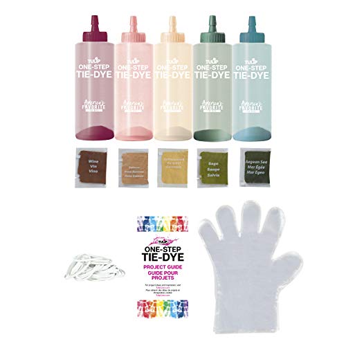 Tulip One-Step Tie-Dye Kit 5 Color Tie Dye, Wilderness
