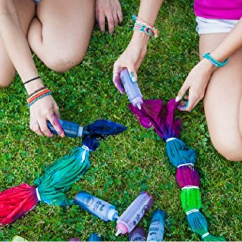 Tulip One-Step Tie-Dye Kit 8 Vibrant Colors Tie-Dye, Shark Island