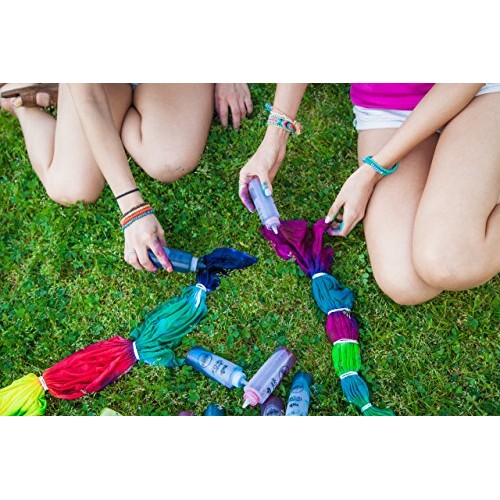 Tulip One-Step Tie-Dye Kit 8 Vibrant Colors Tie-Dye, Shark Island