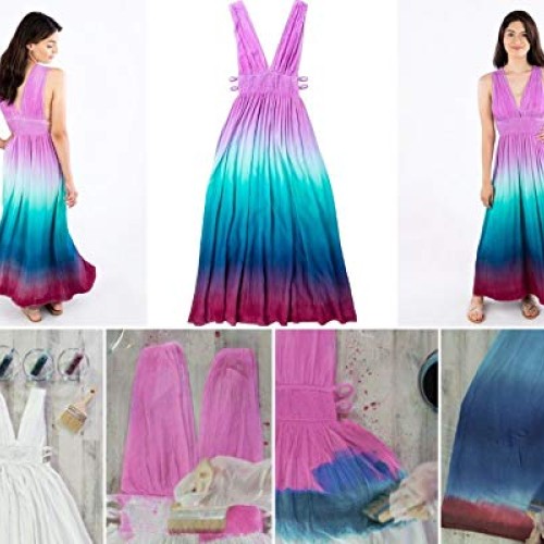 Tulip One-Step Tie-Dye Kit 8 Vibrant Colors Tie-Dye, Shark Island