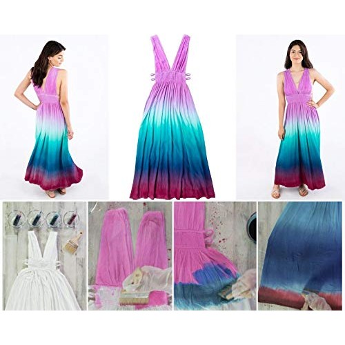 Tulip One-Step Tie-Dye Kit 8 Vibrant Colors Tie-Dye, Shark Island
