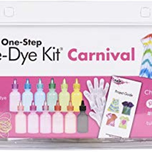 Tulip One-Step Tie-Dye Kit Carnival, Ultra Results All-in-1 Starte...