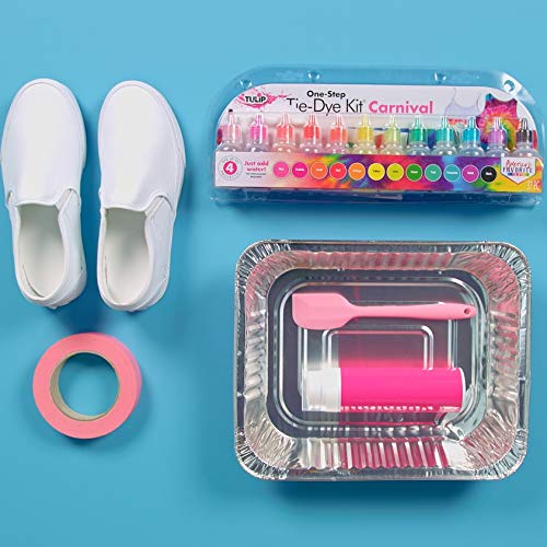 Tulip One-Step Tie-Dye Kit Carnival, Ultra Results All-in-1 Starte...