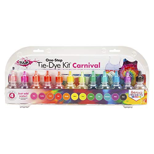 Tulip One-Step Tie-Dye Kit Carnival, Ultra Results All-in-1 Starte...
