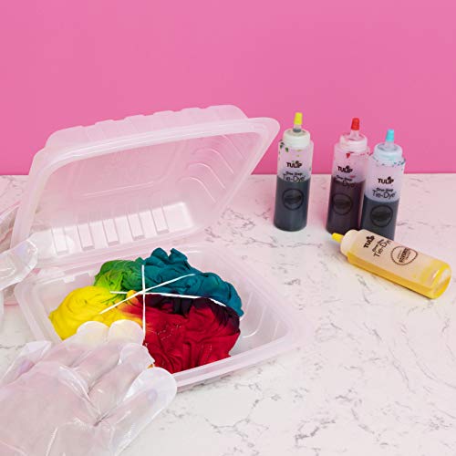 Tulip One-Step Tie-Dye Kit Fast & Easy Fabric Designs in 2 Minutes...