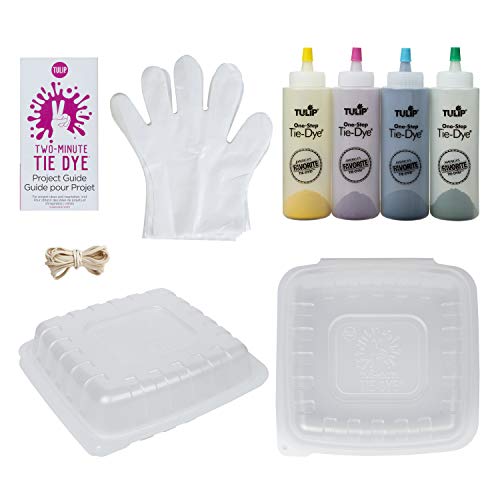 Tulip One-Step Tie-Dye Kit Fast & Easy Fabric Designs in 2 Minutes...