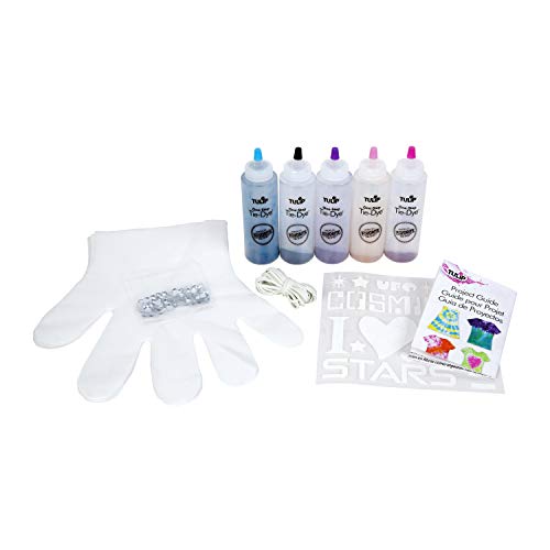 Tulip One-Step Tie-Dye Kit Galaxy Tie Dye, 5 Color Trend