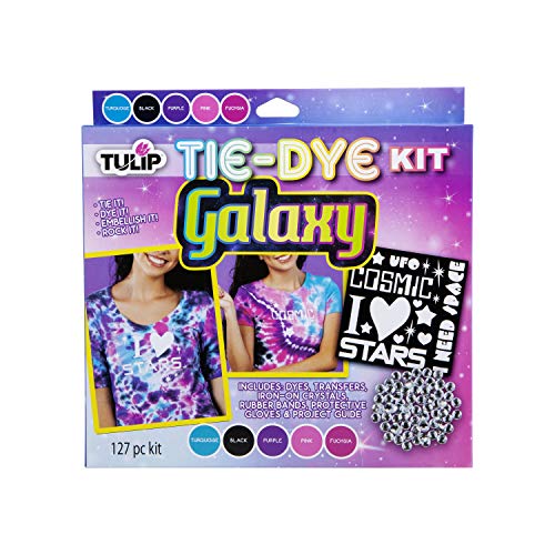 Tulip One-Step Tie-Dye Kit Galaxy Tie Dye, 5 Color Trend