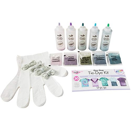 Tulip One-Step Tie-Dye Kit One-Step Tie Kit Fabric Dye, Mermaid